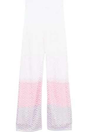Missoni Pantalones de tejido chevron