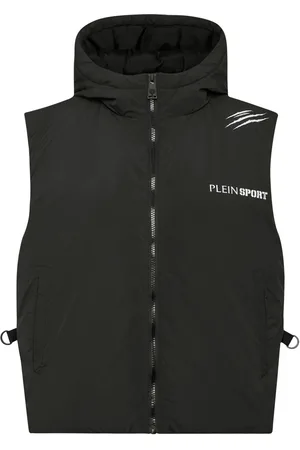 Philipp Plein Chaleco capitonado con motivo Scratch
