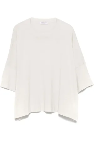 Brunello Cucinelli Playera de tejido fino
