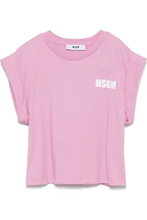 Msgm Playera de algodón
