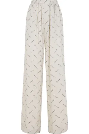 Balenciaga Pantalones palazzo estampados