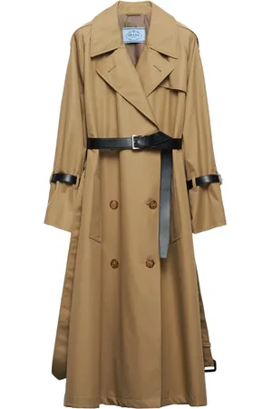 Prada Gabardina con doble botonadura