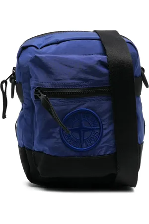 Stone Island Mochila tipo mensajero con Compass
