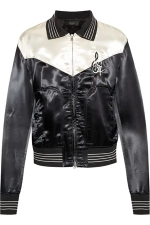 AMIRI Chamarra bomber con logo bordado