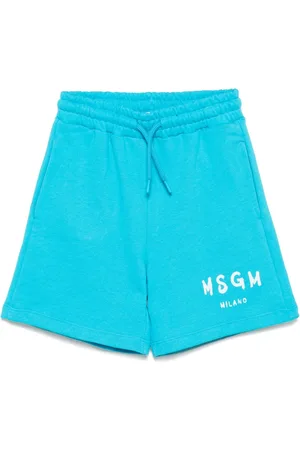 Msgm Shorts deportivos con logo estampado