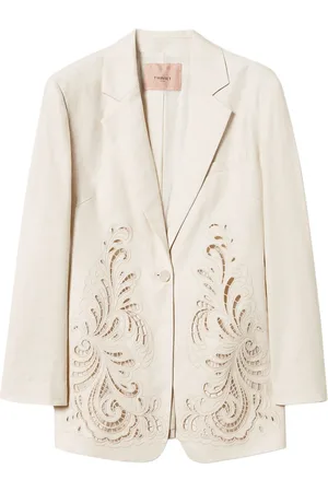 Twin-Set Blazer con detalles bordados