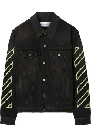 OFF-WHITE Chamarra de mezclilla Arrow