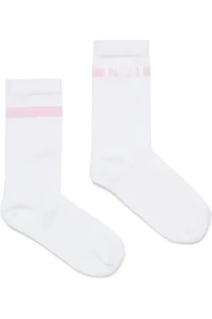 Nº21 Calcetines con logo en jacquard