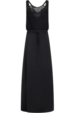 Balenciaga Vestido largo con parche