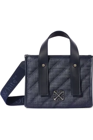 OFF-WHITE Tote capitonado de mezclilla