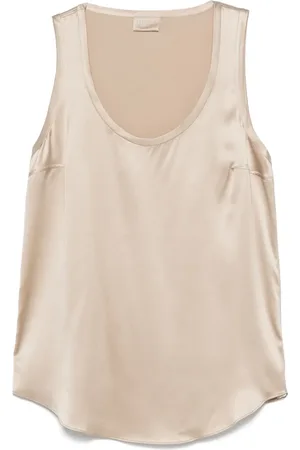 Brunello Cucinelli Top satinado