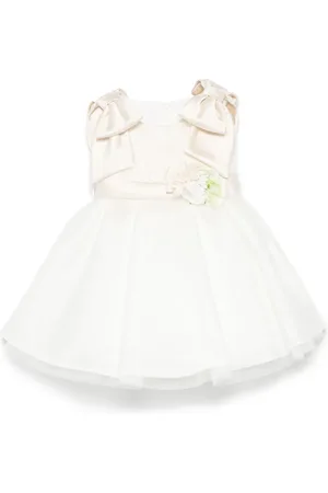 COLORICHIARI Vestido con aplique floral