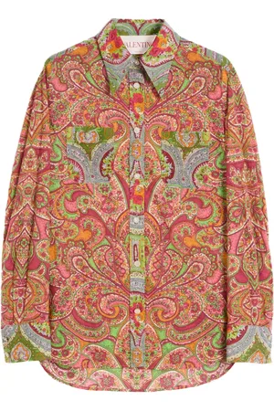 VALENTINO GARAVANI Camisa con estampado de cachemira