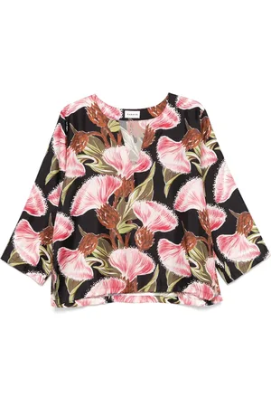P.A.R.O.S.H. Blusa con estampado floral