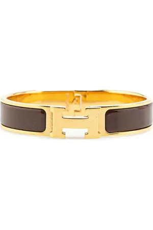 Hermès Pulsera 20th Century Narrow Enamel Clic H Bracelet PM