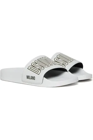 Dsquared2 Flip flops con logo estampado