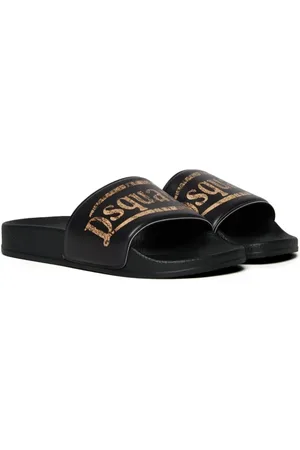 Dsquared2 Flip flops con logo estampado
