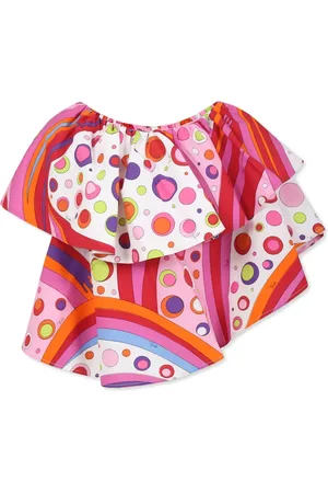 PUCCI Junior Top con estampado Fontane