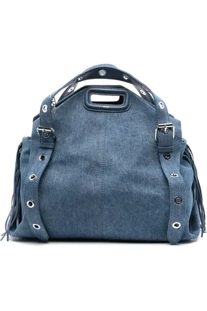 Maje Bolsa de hombro de mezclilla
