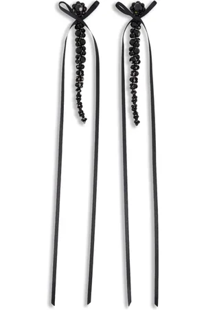 Simone Rocha Aretes con detalle de moño
