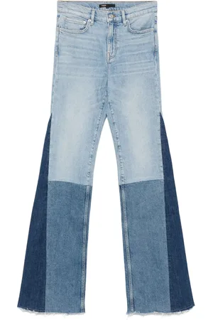 Maje Jeans anchos con paneles