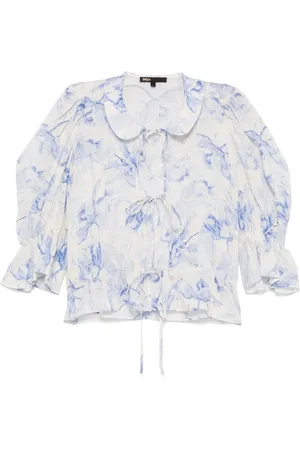 Maje Blusa con estampado floral