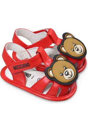 Moschino Sandalias con aplique Teddy Bear