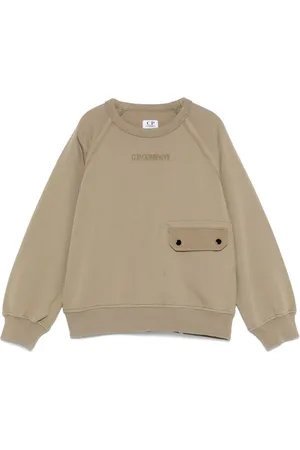 C.P. Company Sudadera con logo bordado