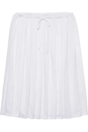 Prada Falda con pliegues