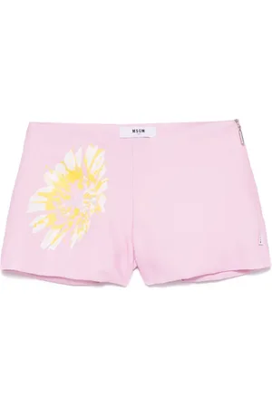 Msgm Shorts con estampado floral
