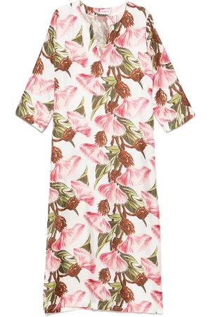 P.A.R.O.S.H. Vestido largo con estampado floral