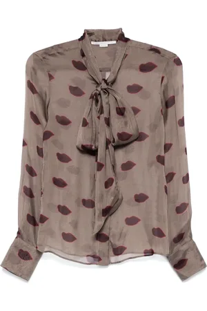 Stella McCartney Blusa con motivo