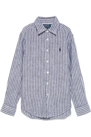 Ralph Lauren Camisa con estampado de rayas diplomáticas