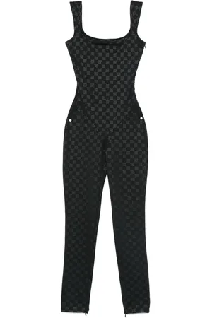 MISBHV Jumpsuit con monograma estampado
