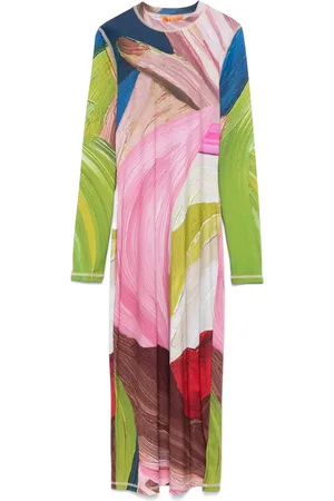 STINE GOYA Vestido midi manga larga