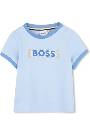 HUGO BOSS Playera con logo estampado