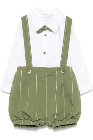 COLORICHIARI Set de shorts con motivo de rayas