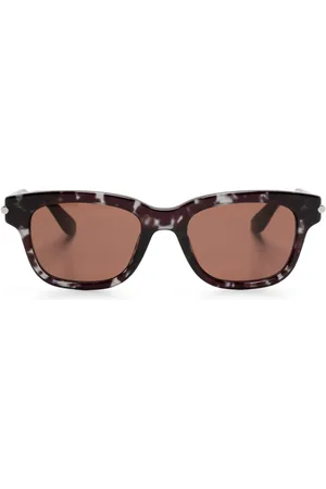 Alexander McQueen Lentes de sol City T-Bar