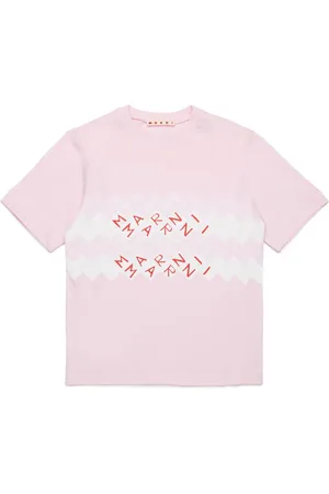 Marni Playera con logo estampado