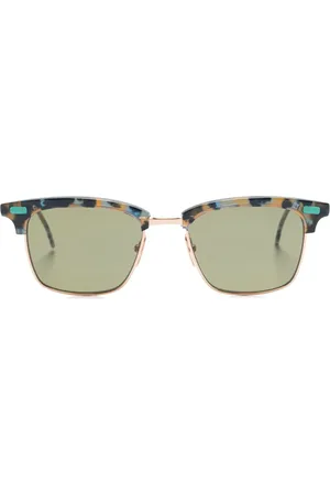 Thom Browne Lentes de sol con armazón estilo carey