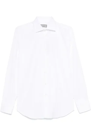 CANALI Camisa con cuello italiano