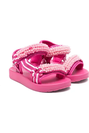 MONNALISA Sandalias con detalle de perlas