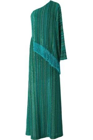Missoni Vestido con hombro descubierto y motivo en zigzag