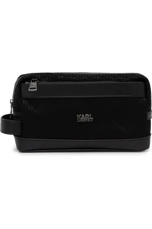 Karl Lagerfeld Neceser con placa del logo
