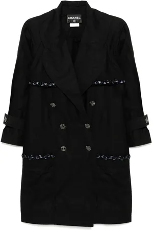 CHANEL Gabardina con doble botonadura 2010