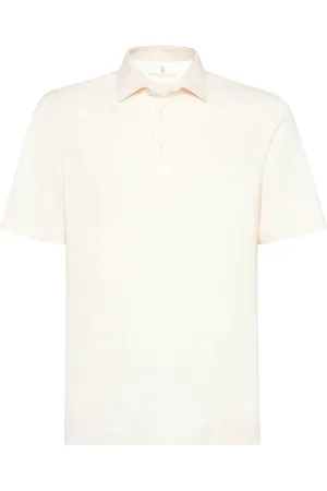 Brunello Cucinelli Playera tipo polo manga corta