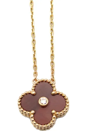 Van cleef Collar Alhambra Bullseye en oro rosa de 18kt con diamantes 2010