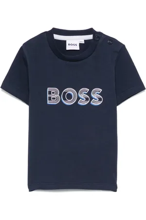 HUGO BOSS Playera con logo estampado