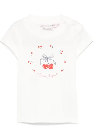 BONPOINT Playera con logo estampado