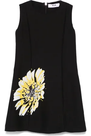 Msgm Vestido con estampado floral